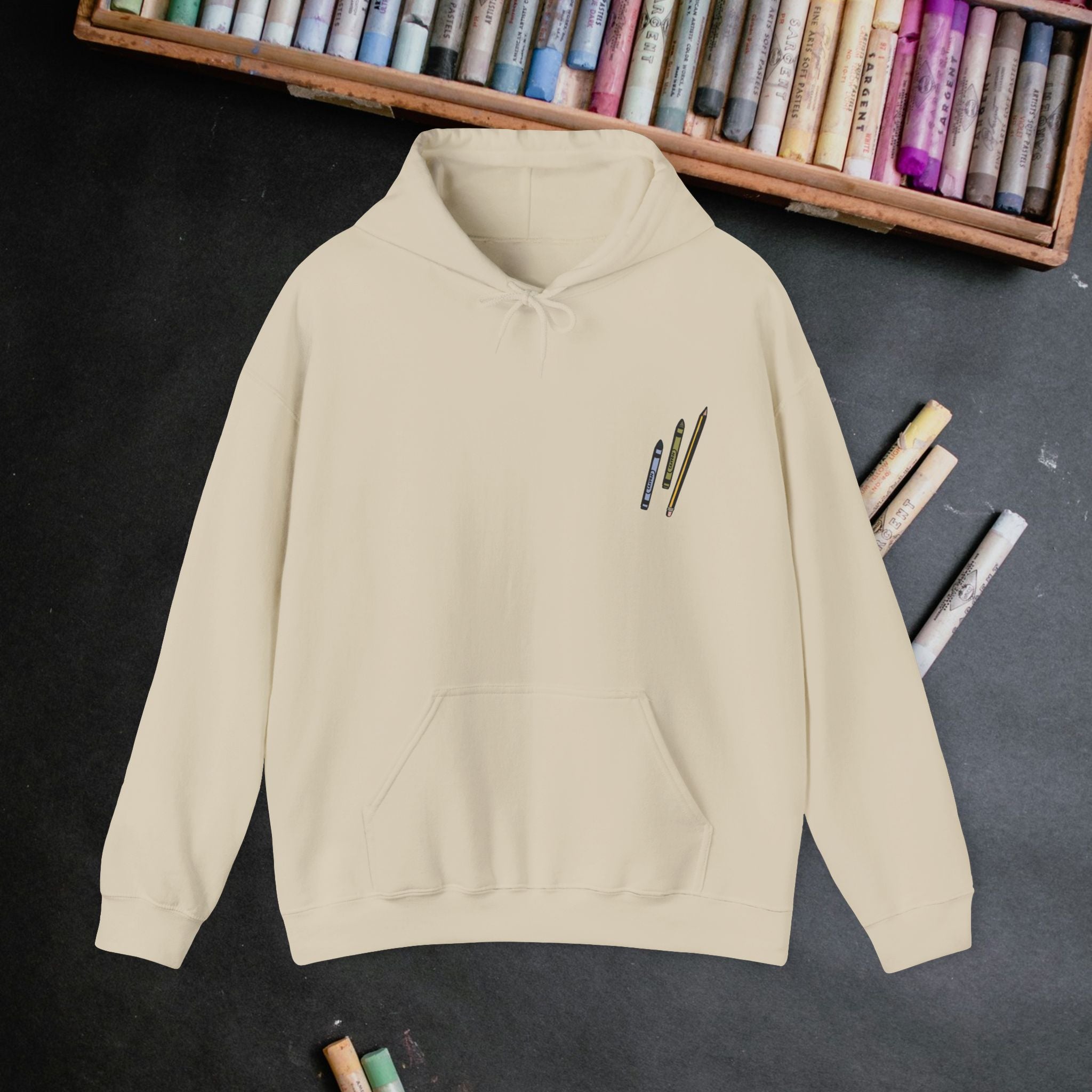 Obligatory Artist Unisex Hoodie - Creativity Inspired Sweatshirt for Artists