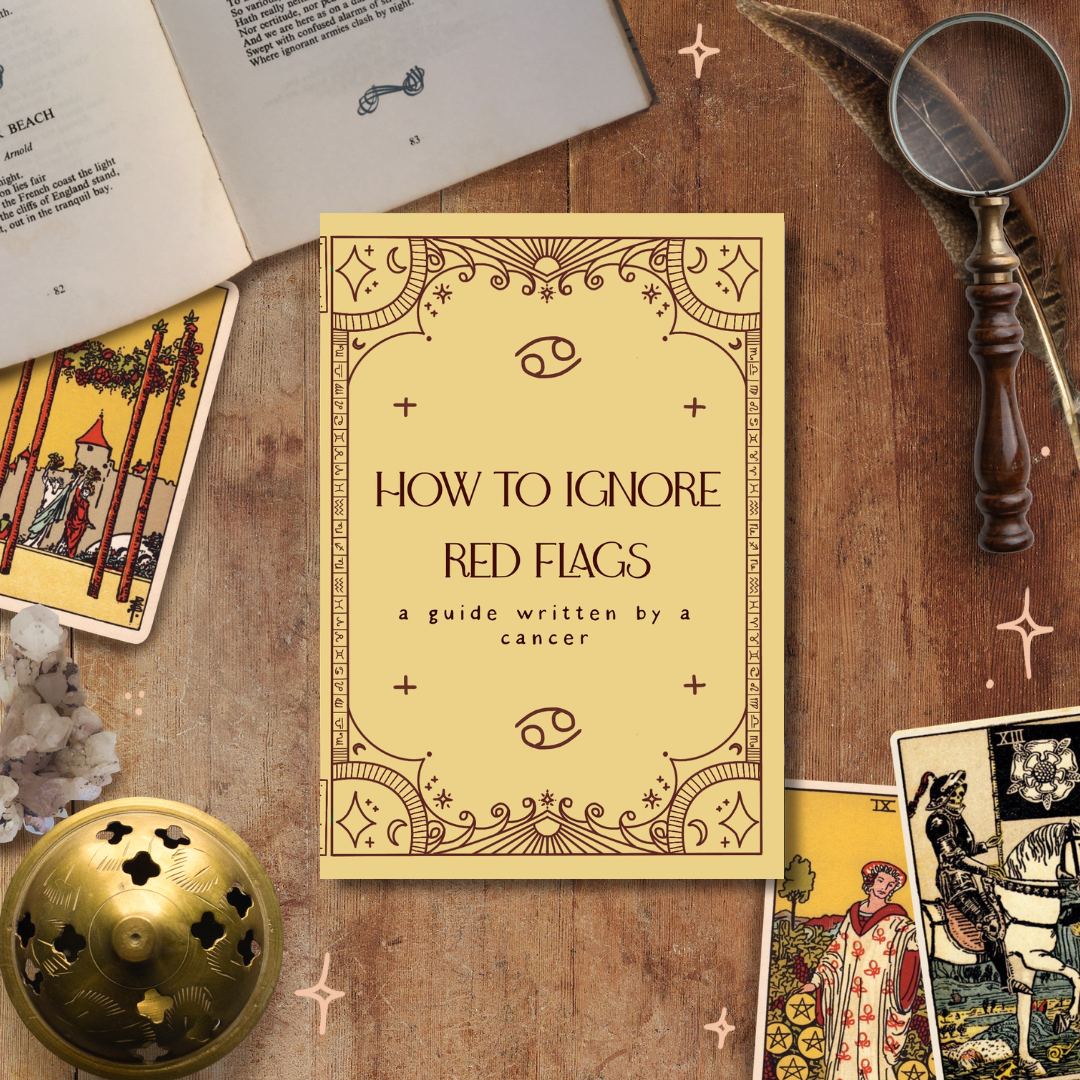 Cancer Zodiac Guide, A5 Handmade Notebook