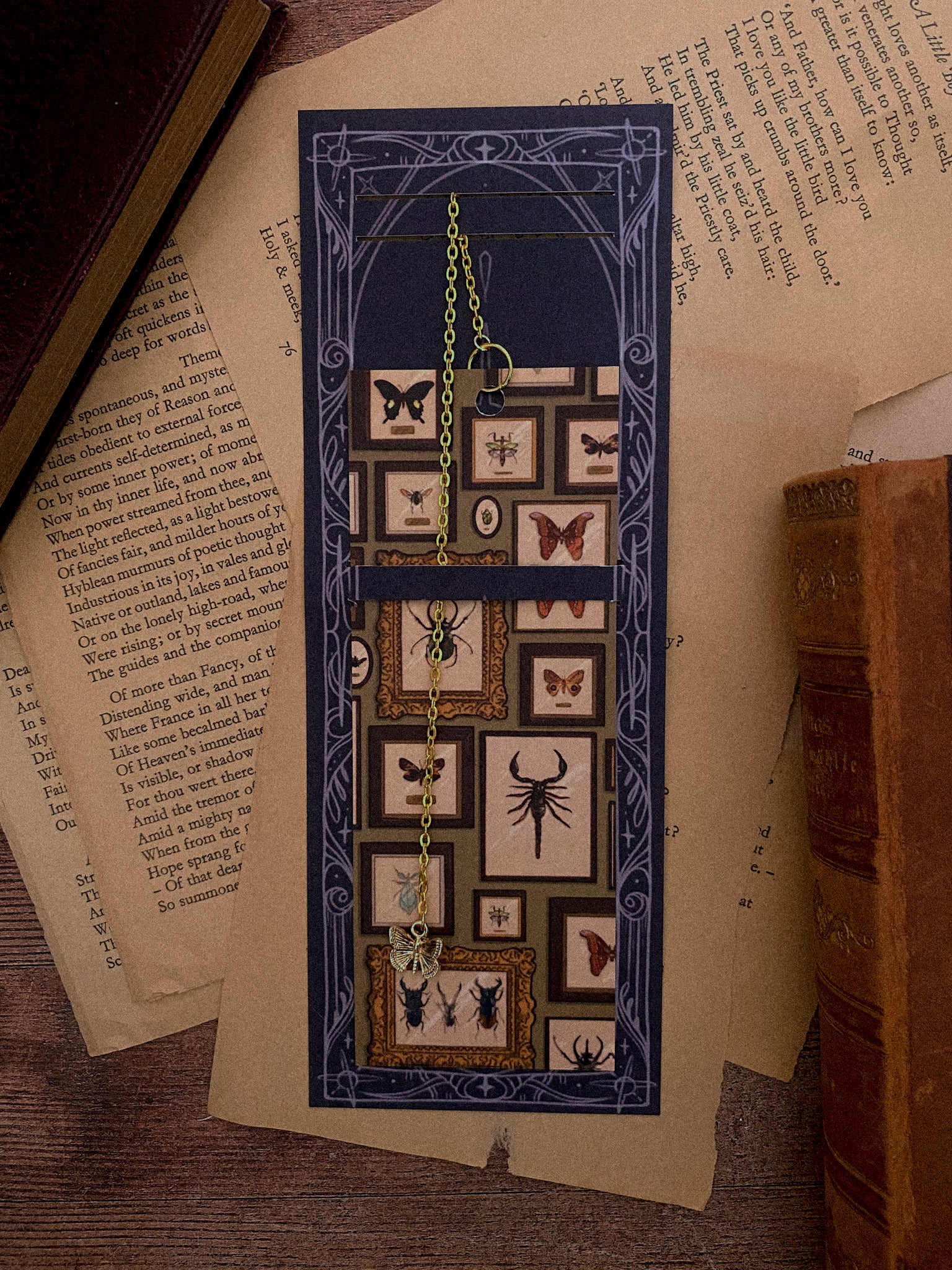 Bug Wall - Chain Bookmark