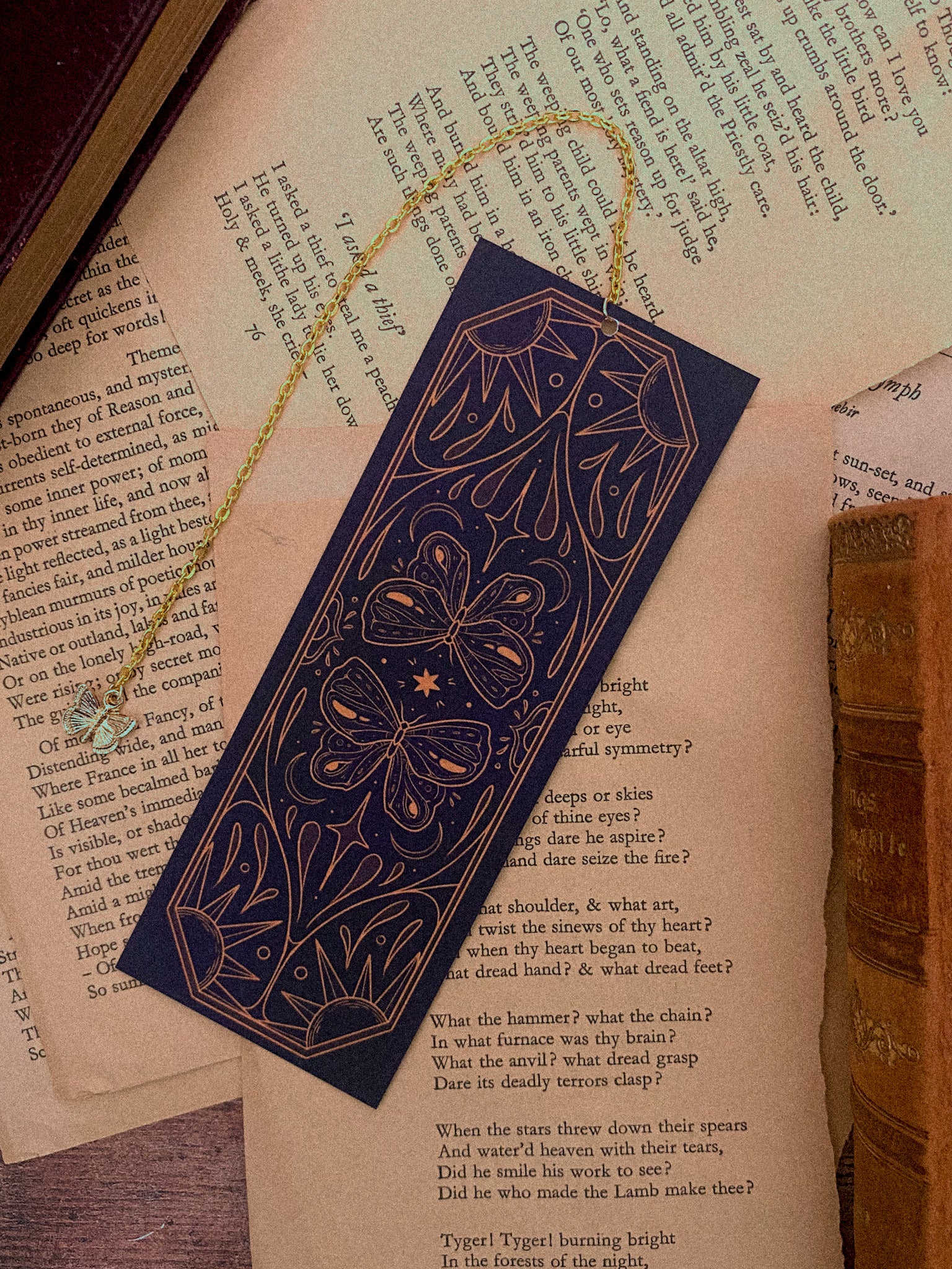 Butterfly Celestial - Chain Bookmark