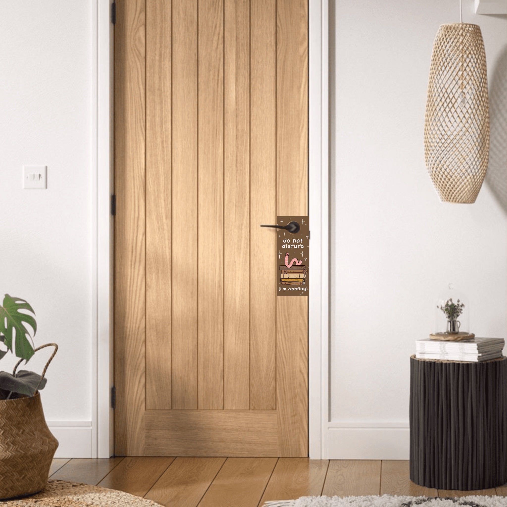 Bookworm Door Hanger