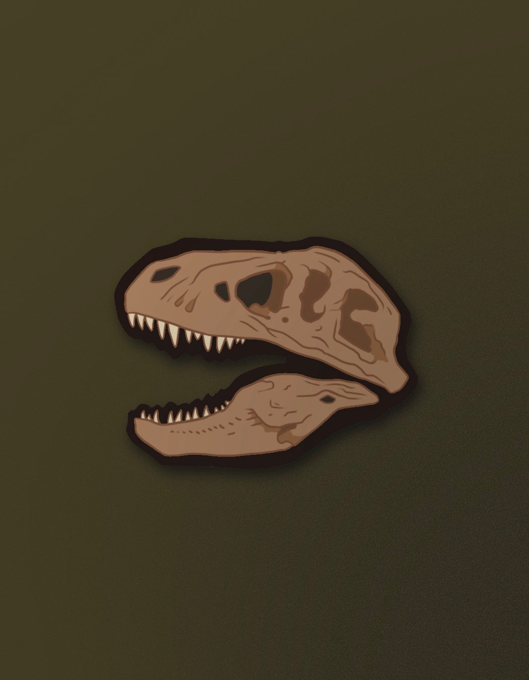 Dino Skull - Sticker