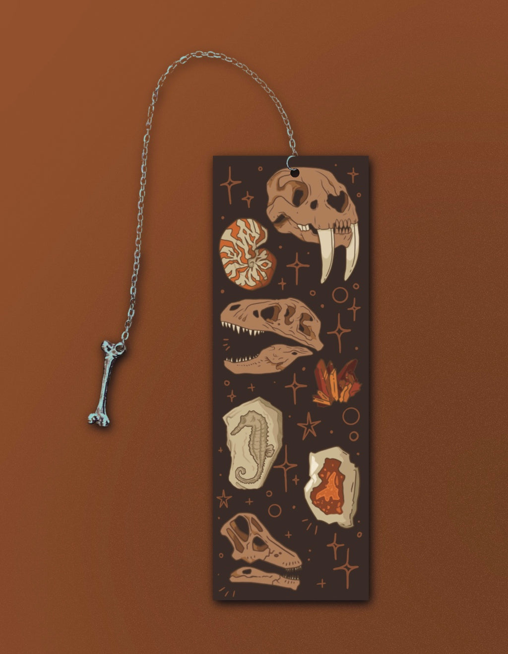 Fossils and Rocks - Chain Bookmark