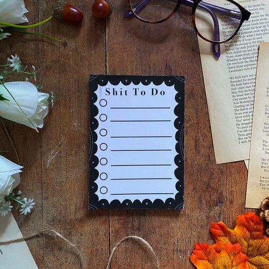 Shit To Do Notepad