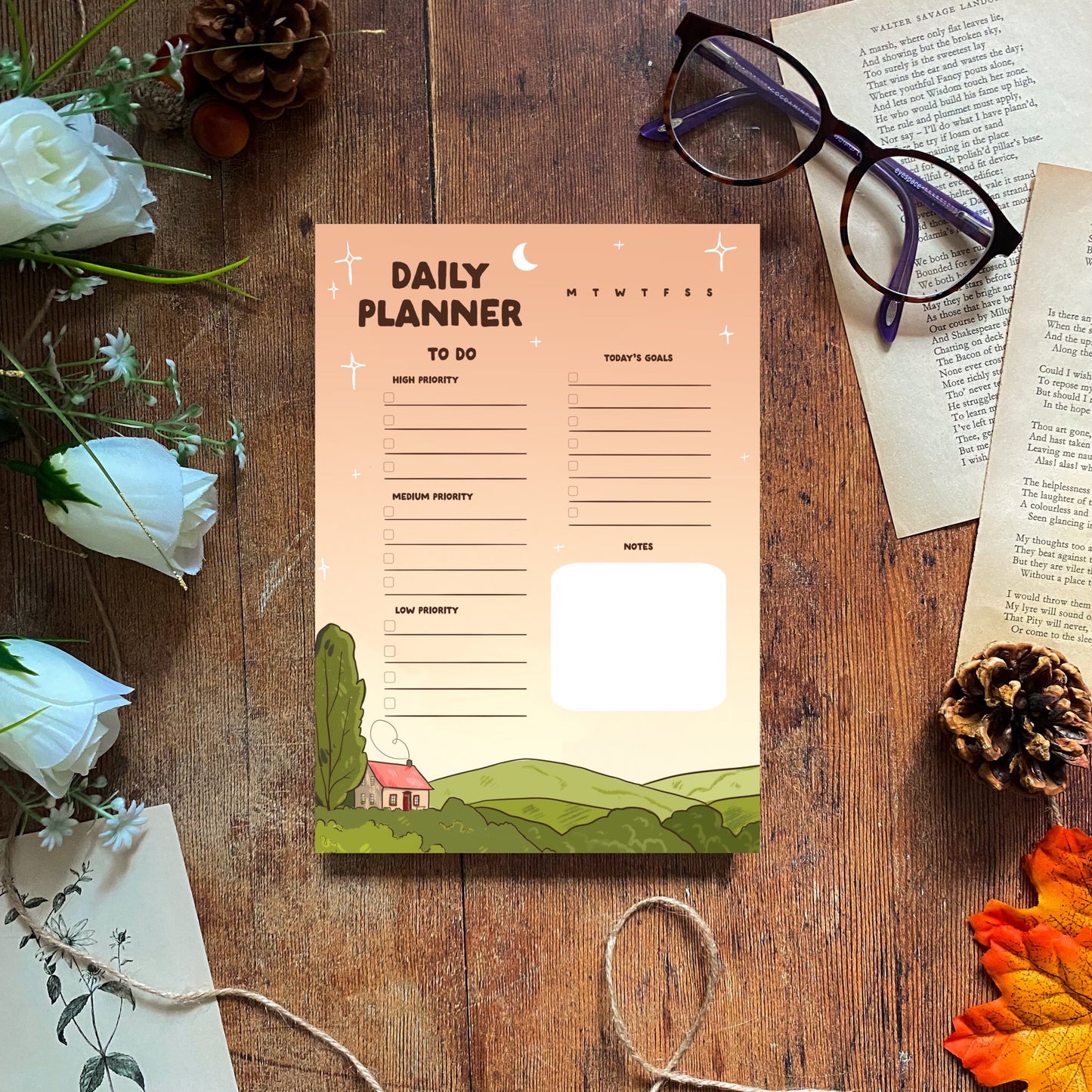 Sunrise House Daily Planner