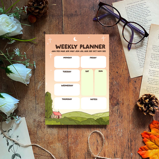 Sunset House Weekly Planner