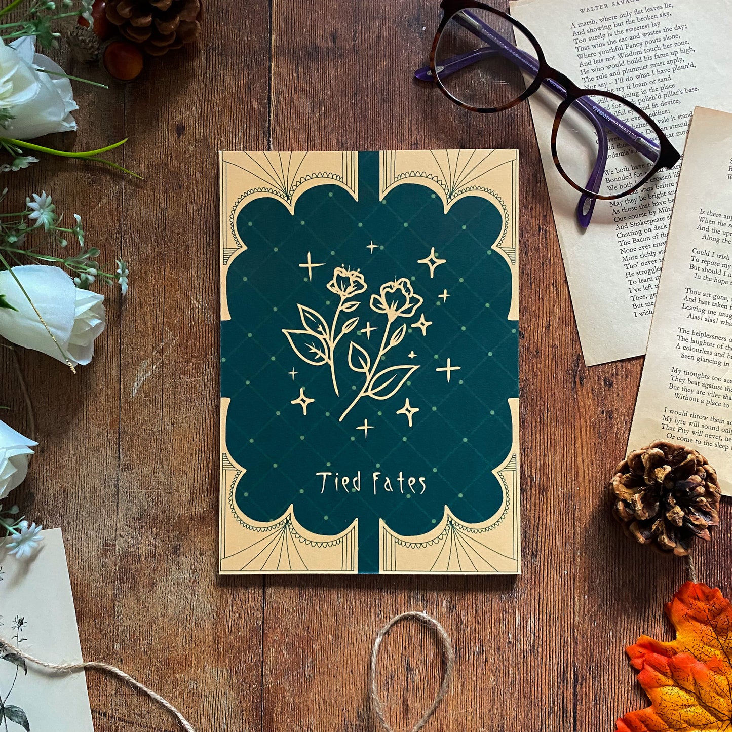 Witches Flower, A5 Softcover Notebook