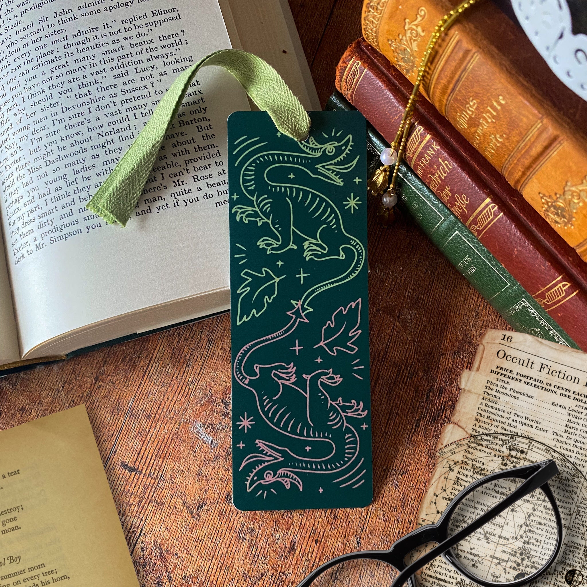 Medieval Dragon Bookmark