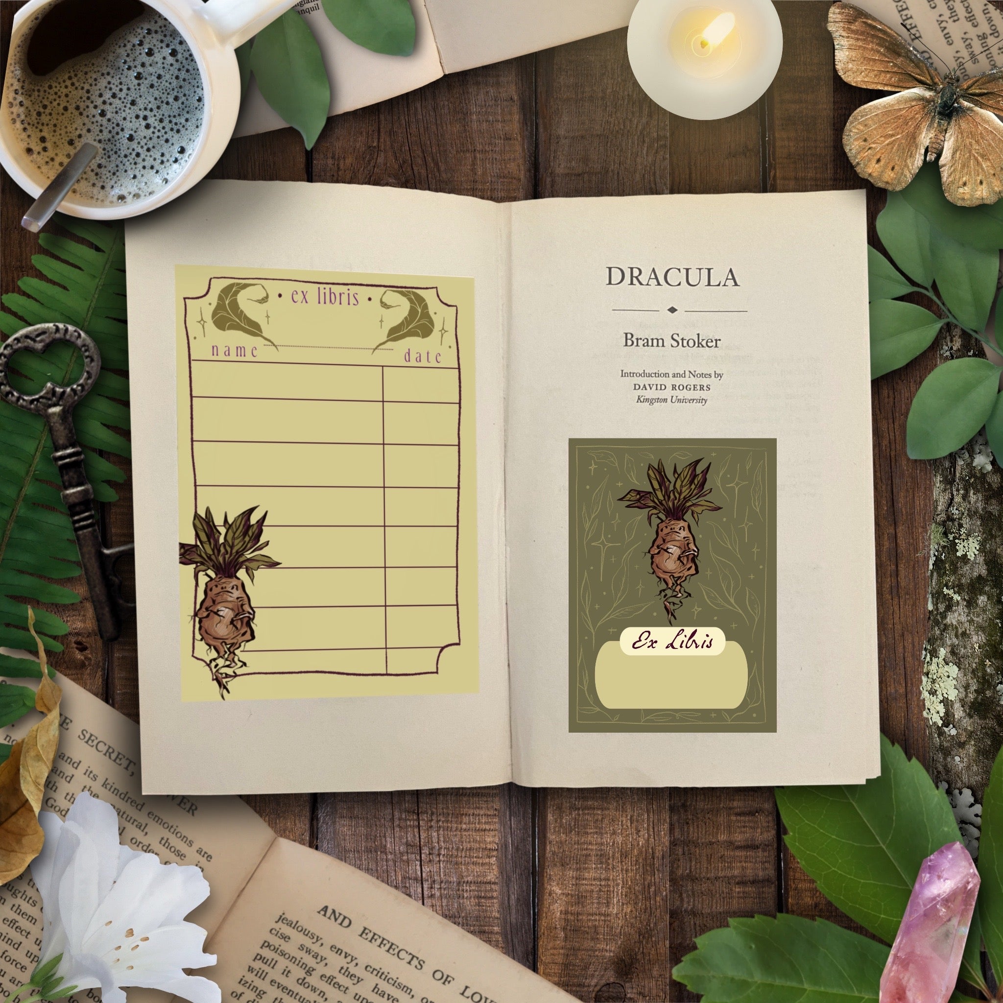 Mandrake Personalised Library Card