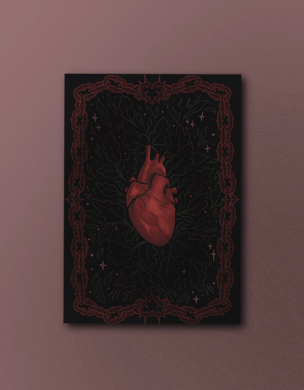 The Sacred Heart - Softcover Notebook