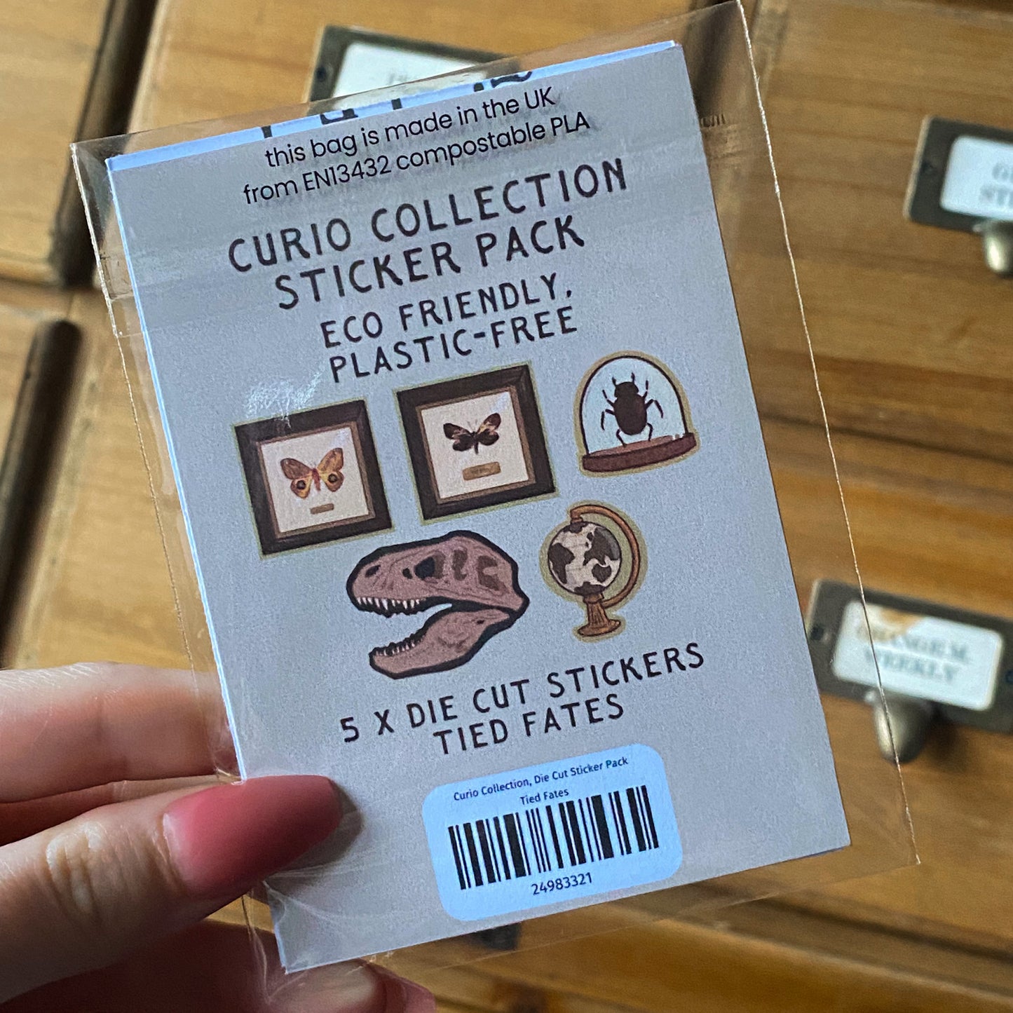 Curio Collection, Die Cut Sticker Pack