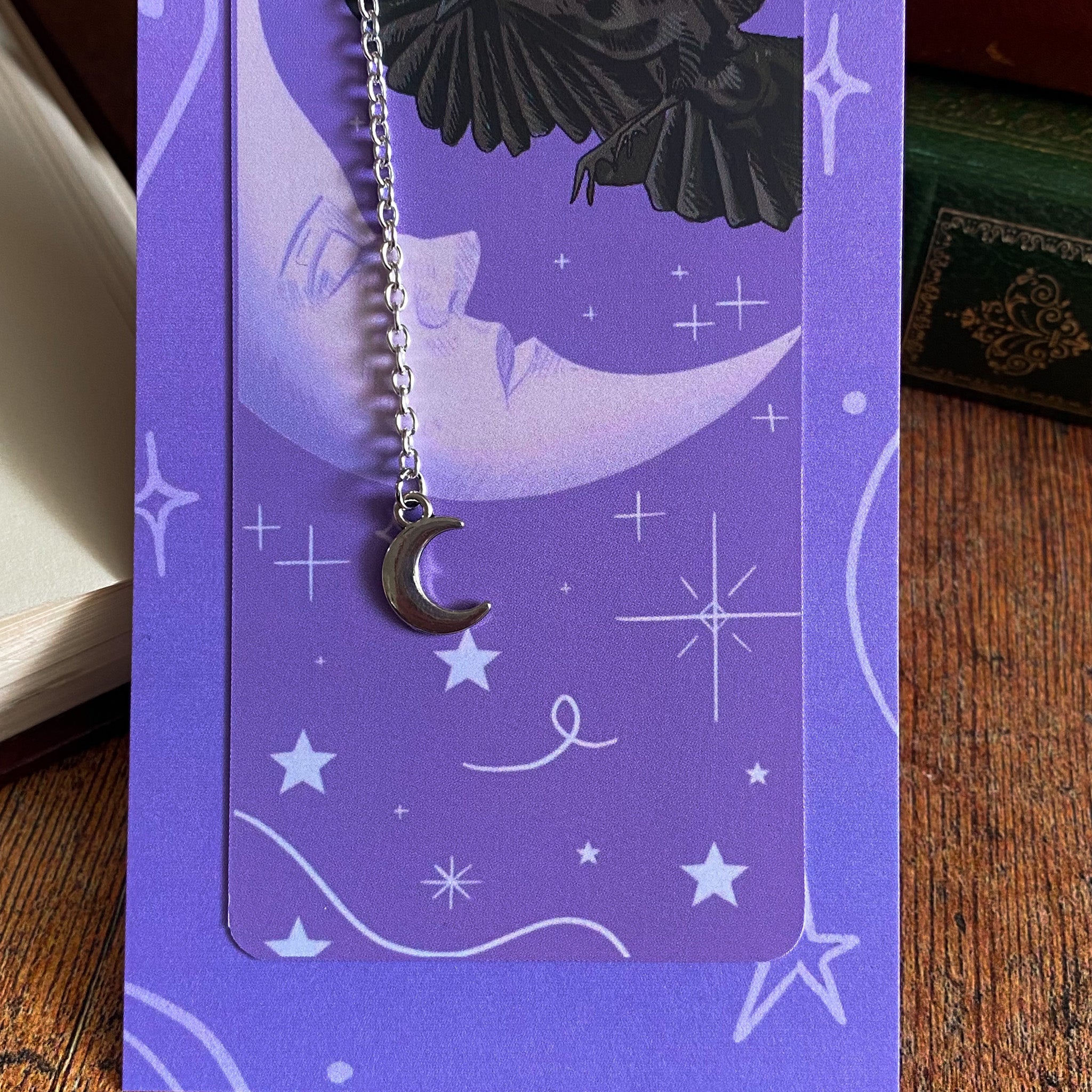 Moon and Raven, Chain Bookmark