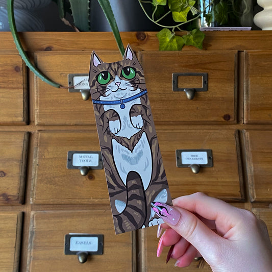Tabby Cat Bookmark