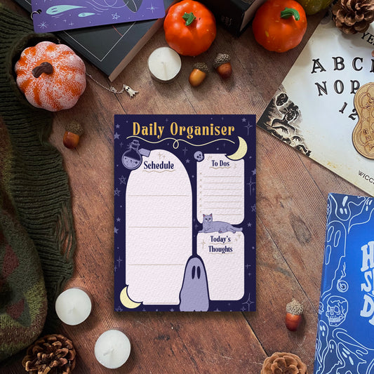 Ghost Daily Organiser, Notepad Calendar