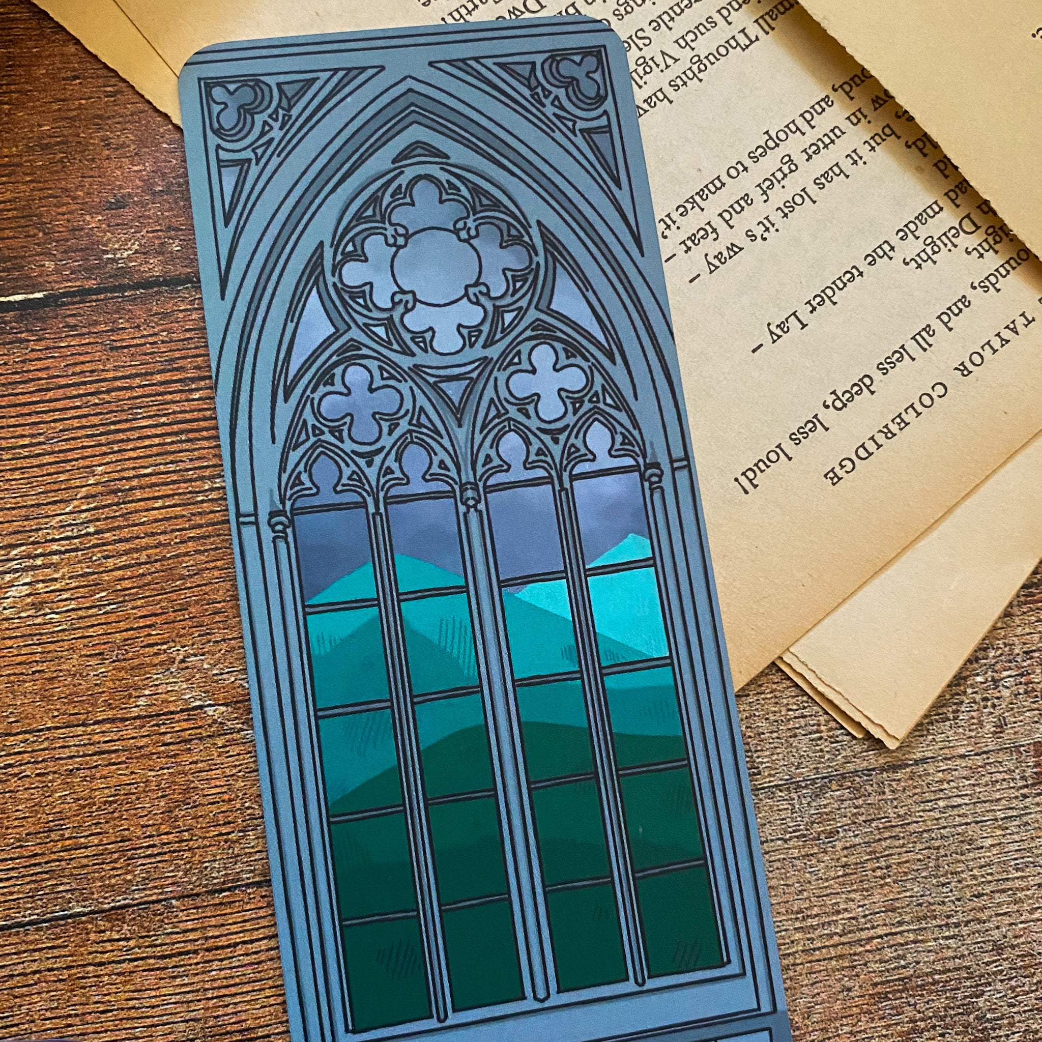 Gothic Window Bookmark