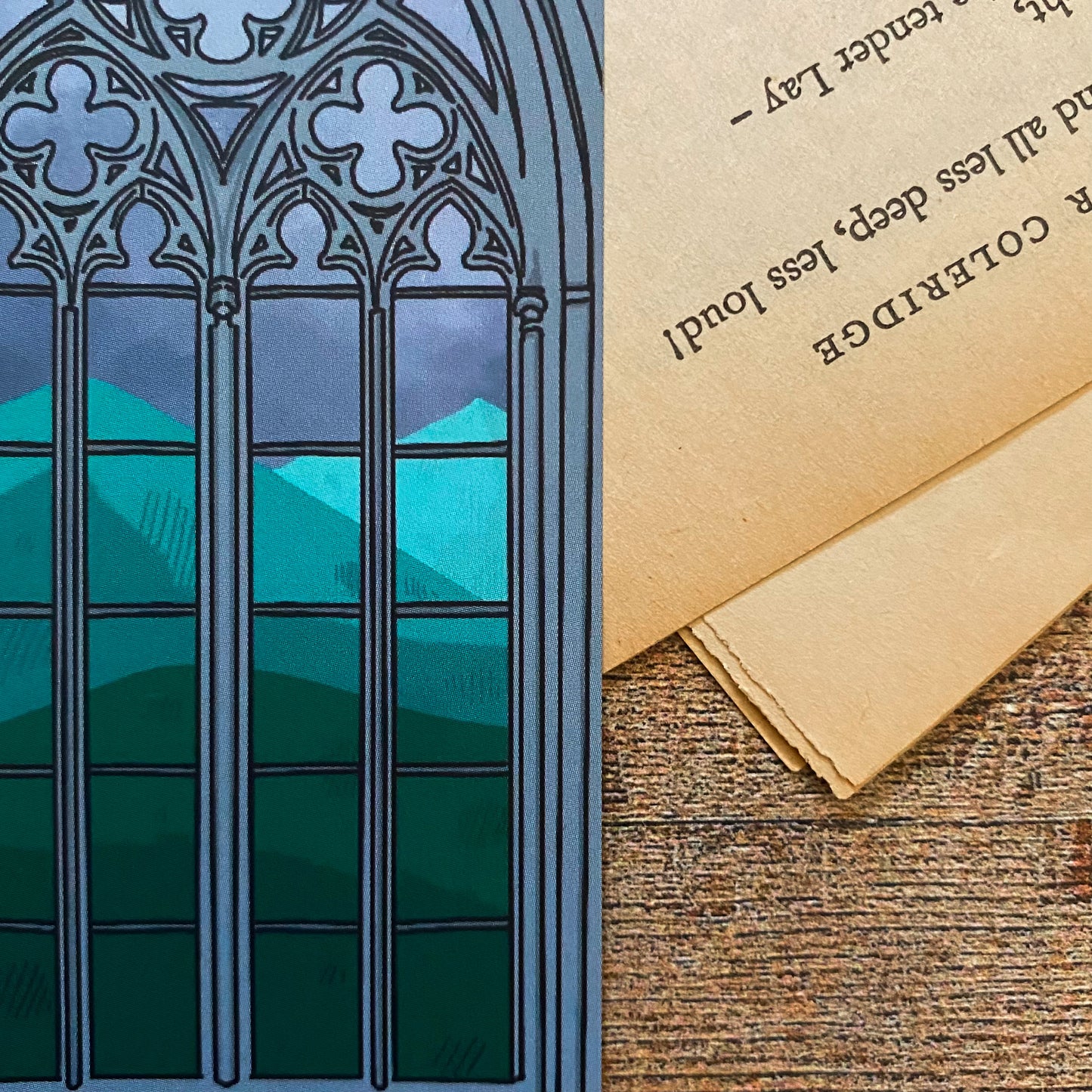 Gothic Window Bookmark