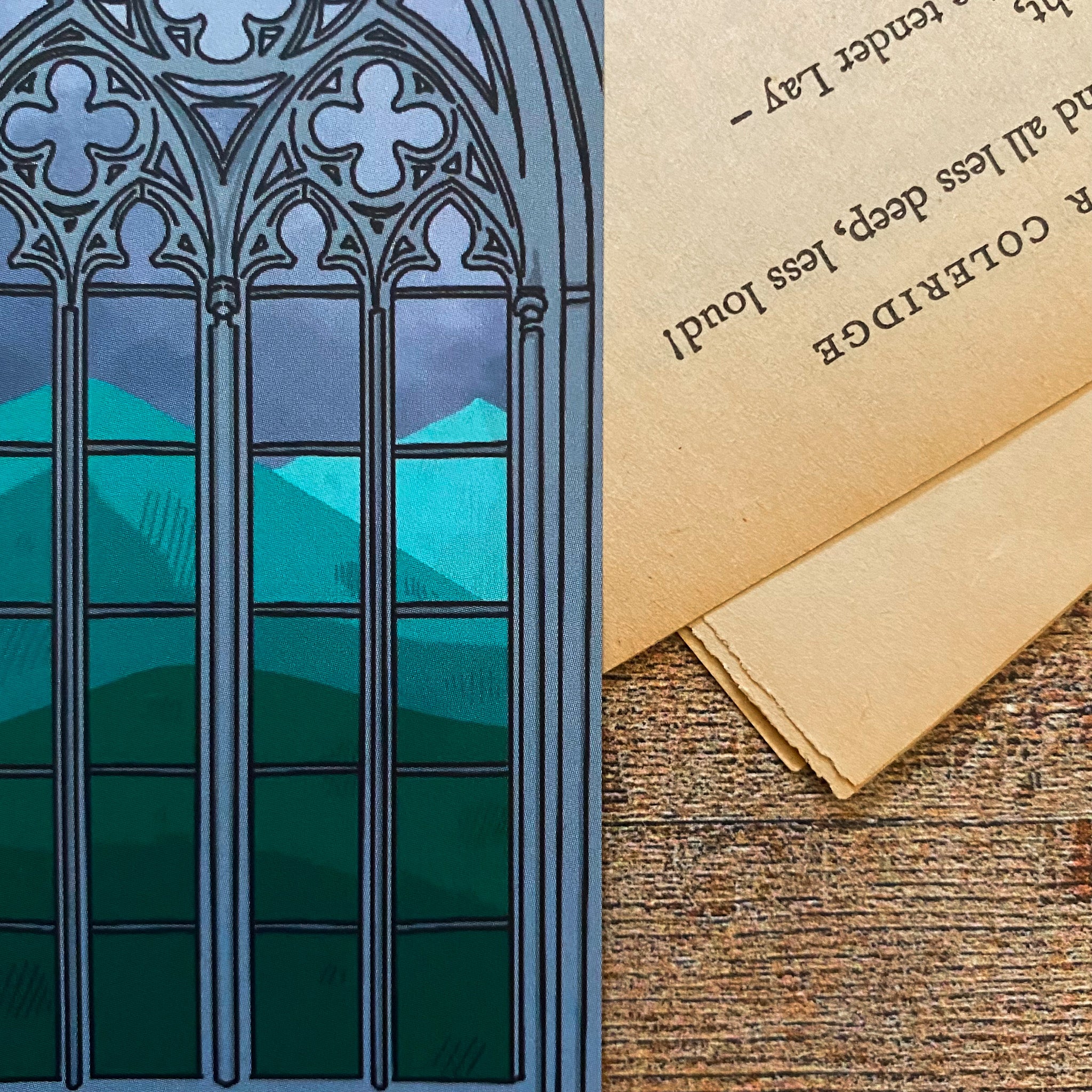 Gothic Window Bookmark