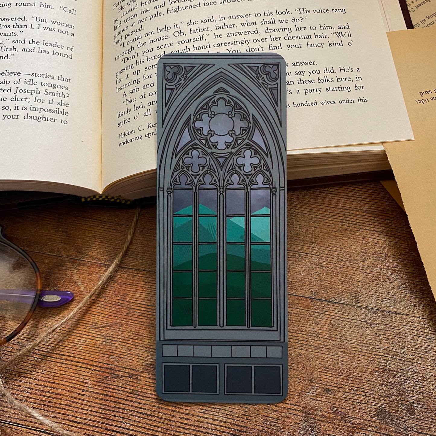 Gothic Window Bookmark