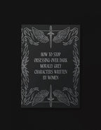 Dark, Morally Grey Characters -  Softcover Notebook