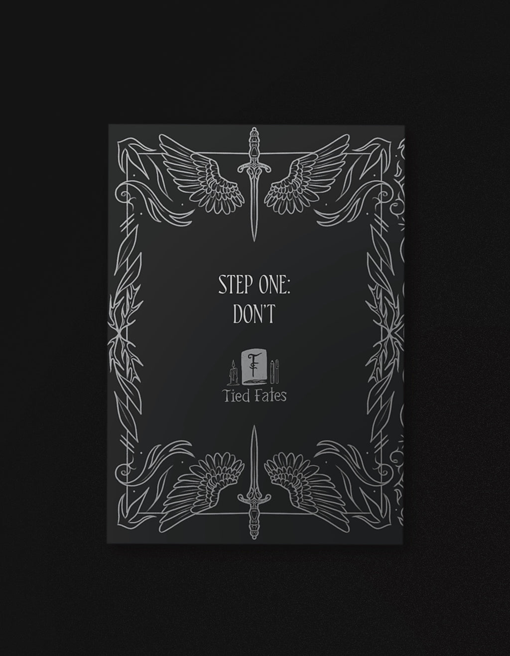 Dark, Morally Grey Characters -  Softcover Notebook