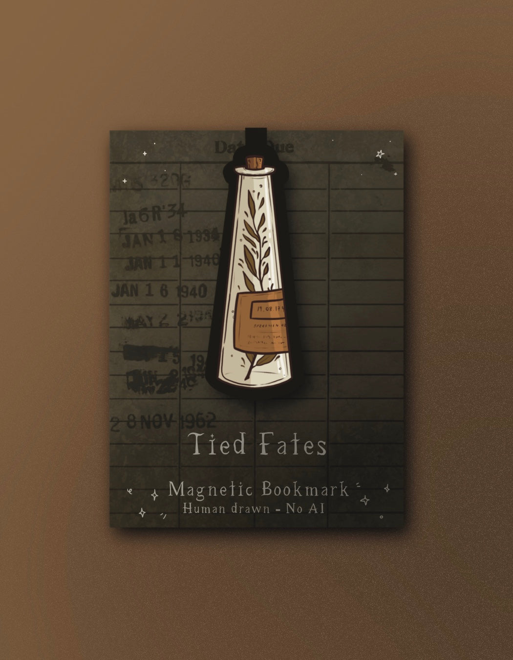 Preserved Leaves - Magnetic Bookmark