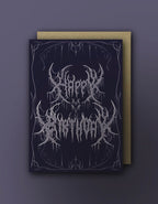 Purple Metal - Birthday Card