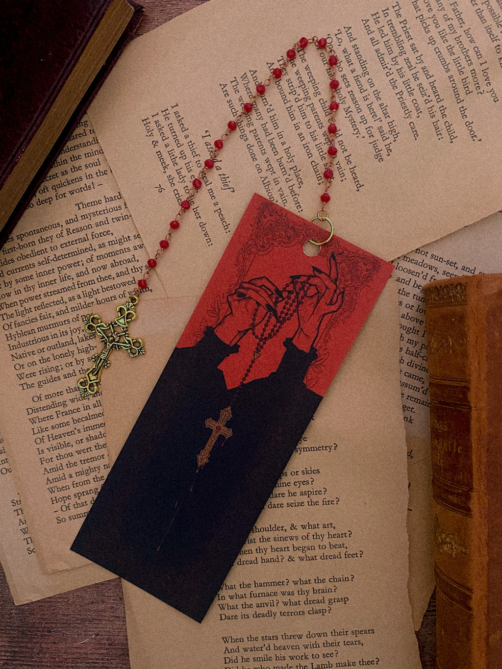 Rosary Bookmark - Deluxe Chain Bookmark