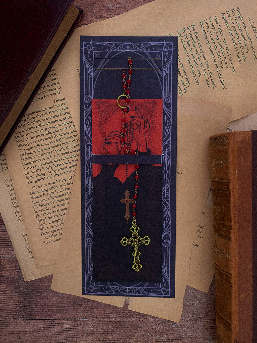 Rosary Bookmark - Deluxe Chain Bookmark
