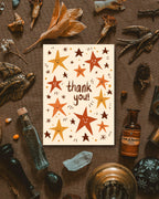 Starry Thank You Card