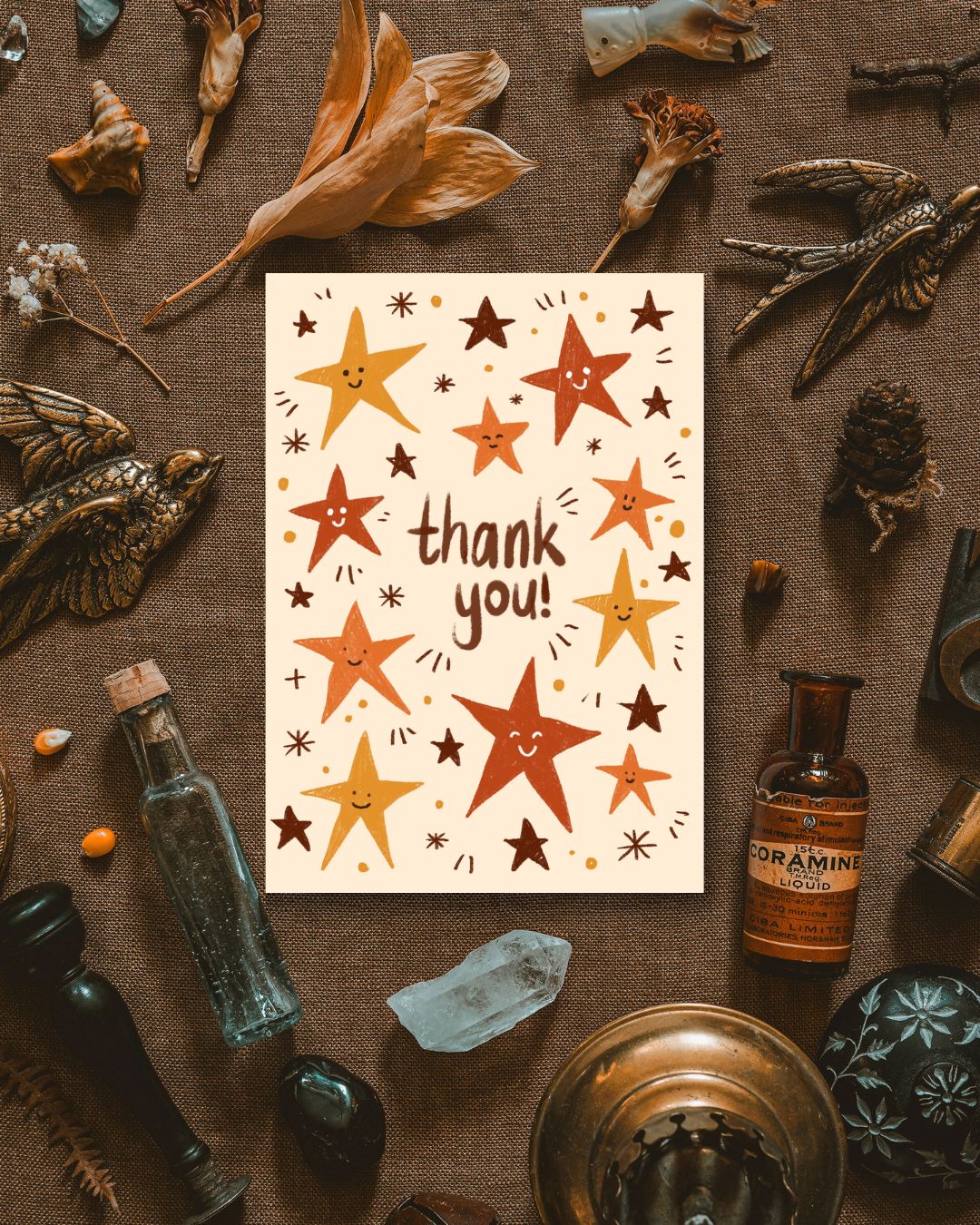 Starry Thank You Card