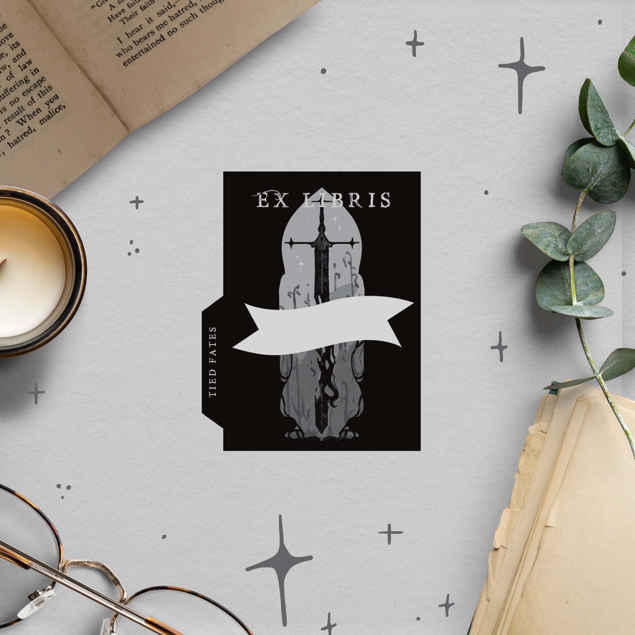 Death Knight Book Plate Sticker