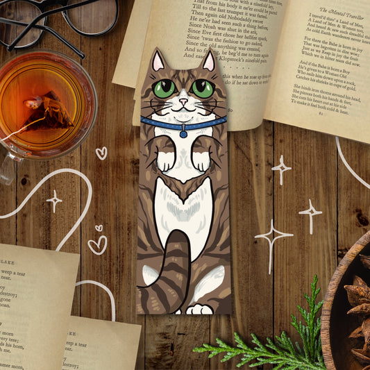 Tabby Cat Bookmark