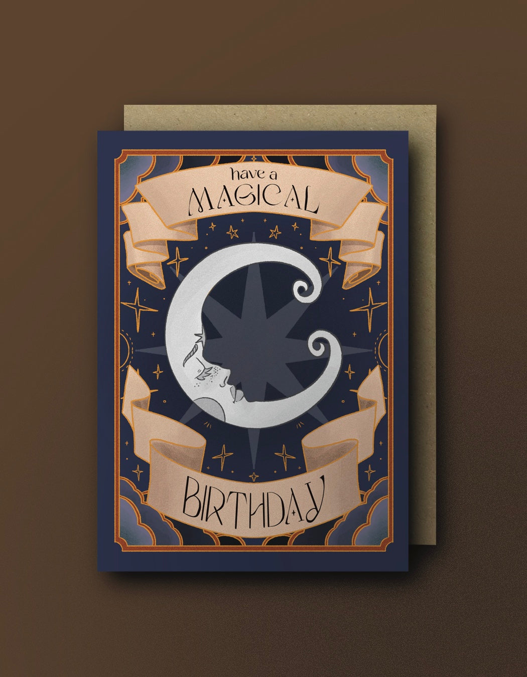 Fairytale Moon - Birthday Card
