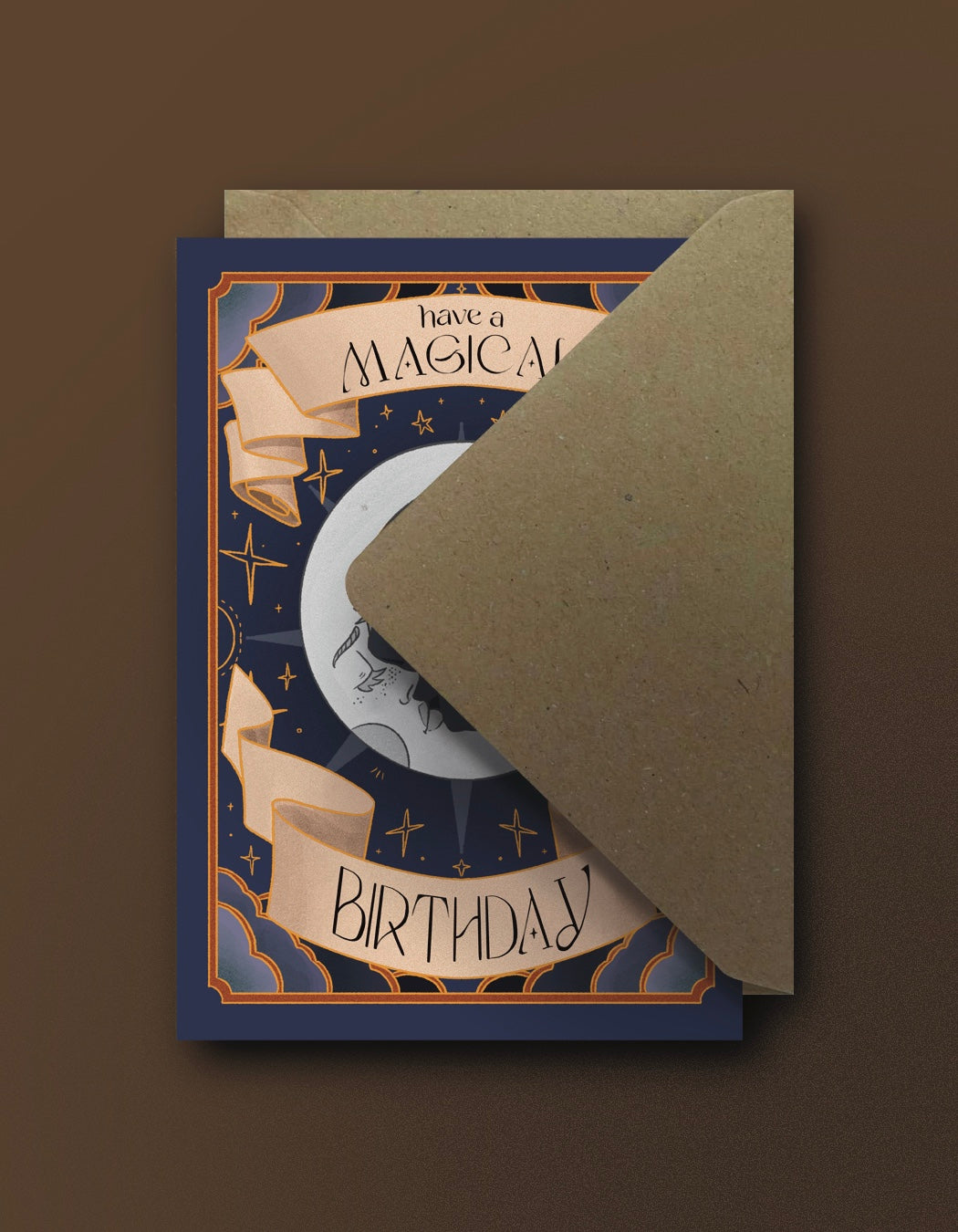 Fairytale Moon - Birthday Card