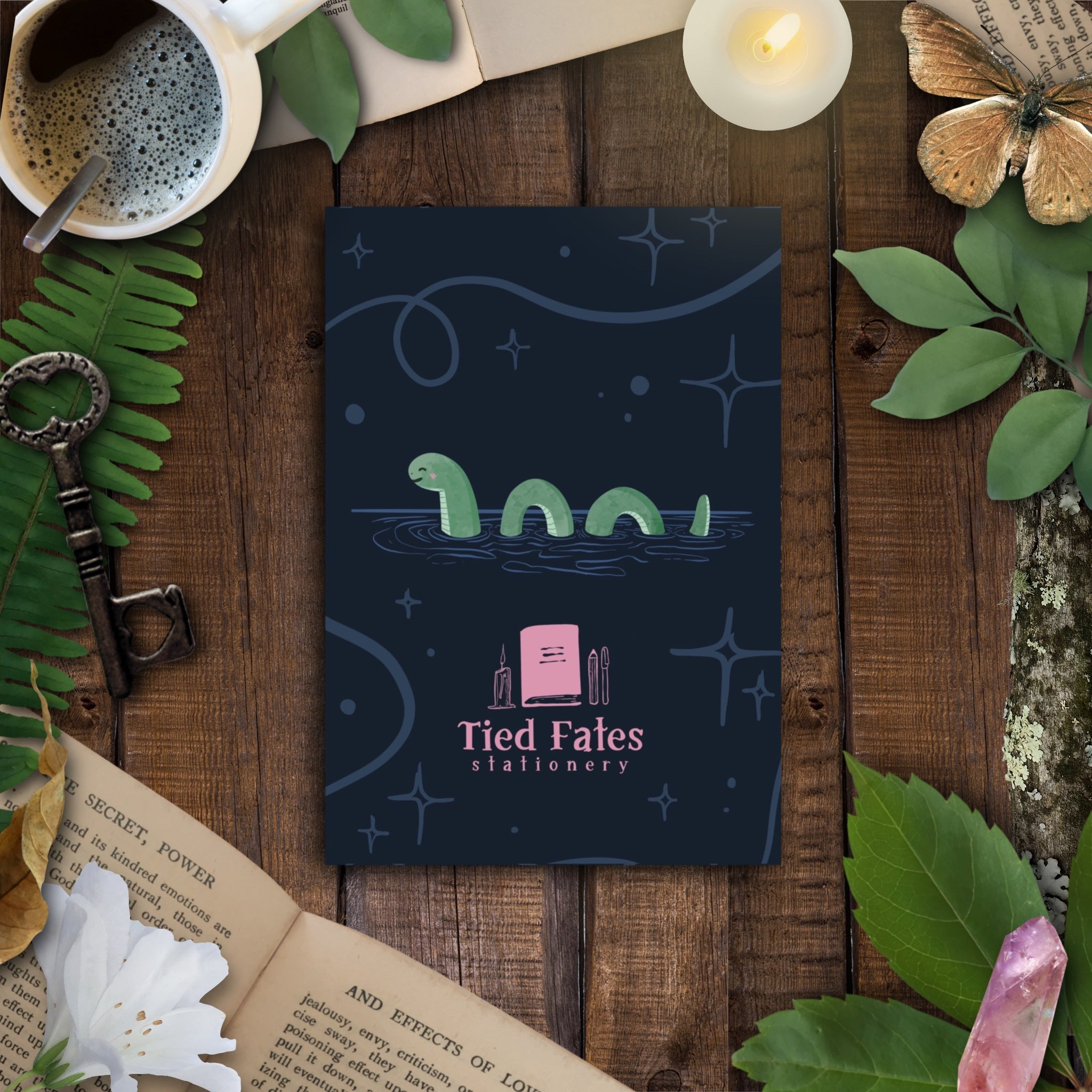 Nessie?!, Twilight Inspired, A5 Handmade Notebook