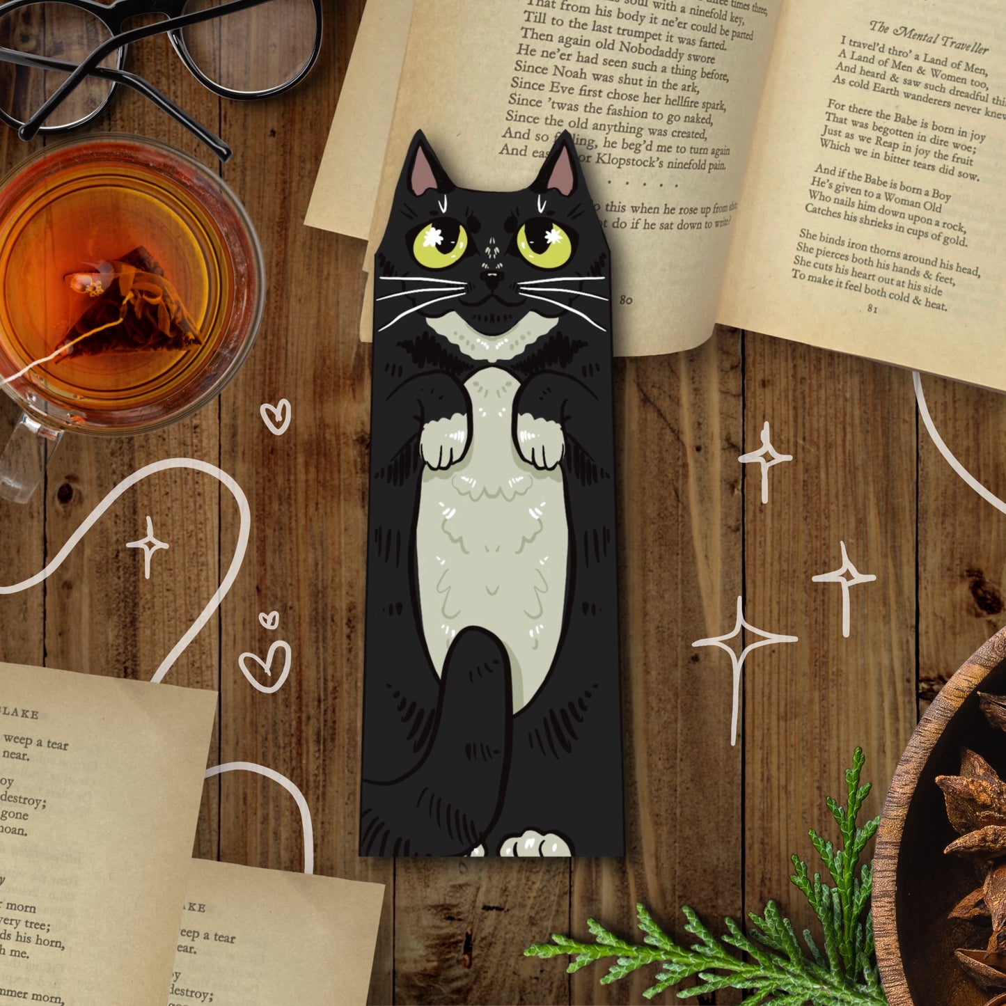 Cat Bookmark Bundle