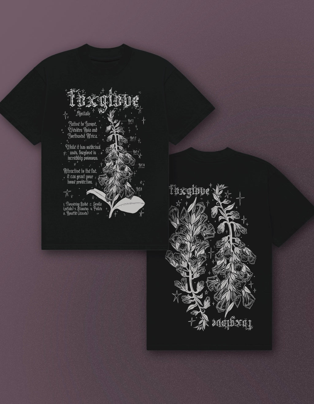 Foxglove - Oversized Tee