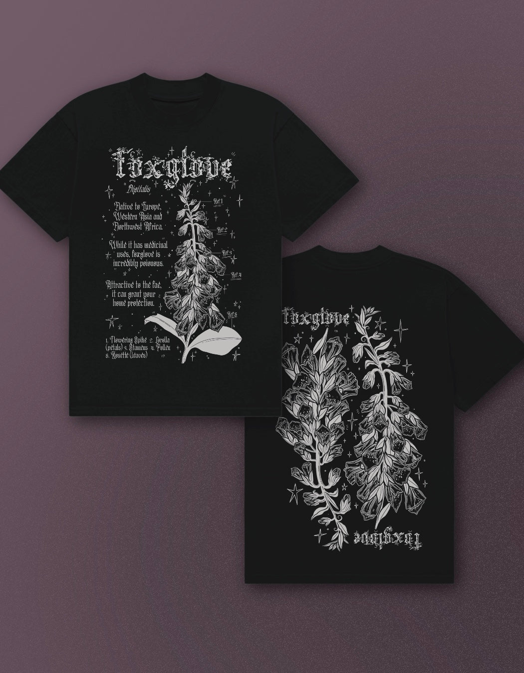 Foxglove - Oversized Tee