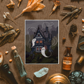 Haunted House Art Print