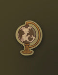 Vintage Globe - Sticker