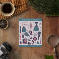 Forest Wanderer Adventurer's Gear Sticker Sheet