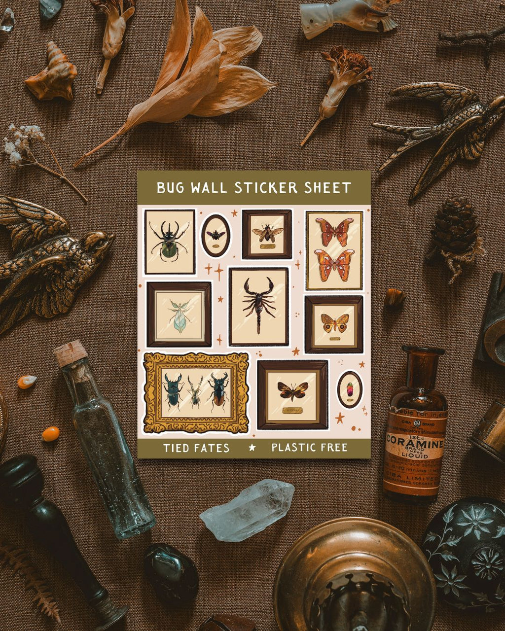 Bug Wall Sticker Sheet