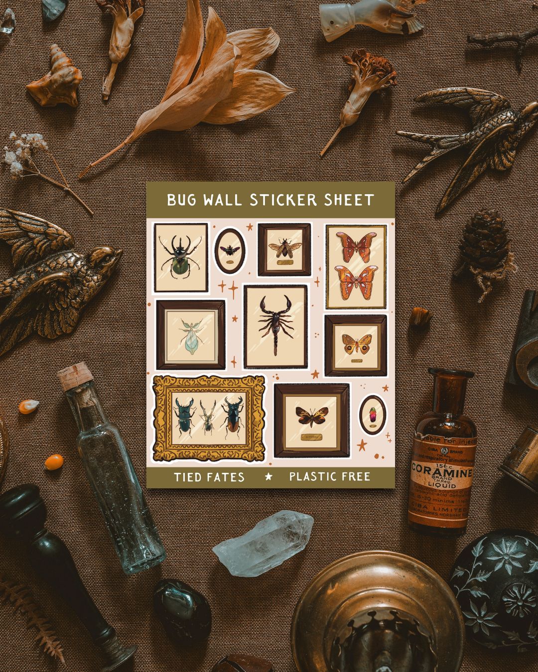 Bug Wall Sticker Sheet