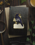 Crow Book Plate Sticker
