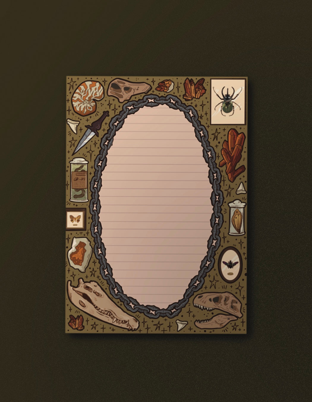 Curio Collection - Lined Notepad