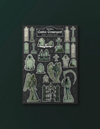 Gothic Graveyard Sticker Sheet