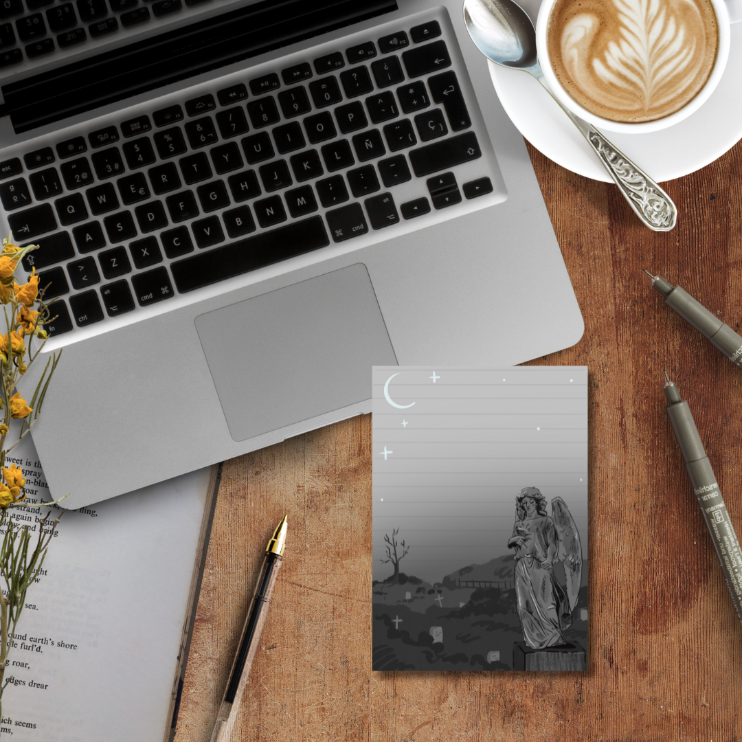 Graveyard Angel, A6 Notepad