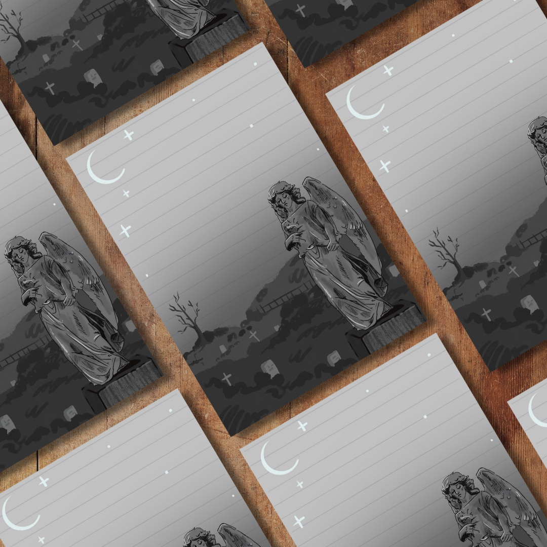 Graveyard Angel, A6 Notepad