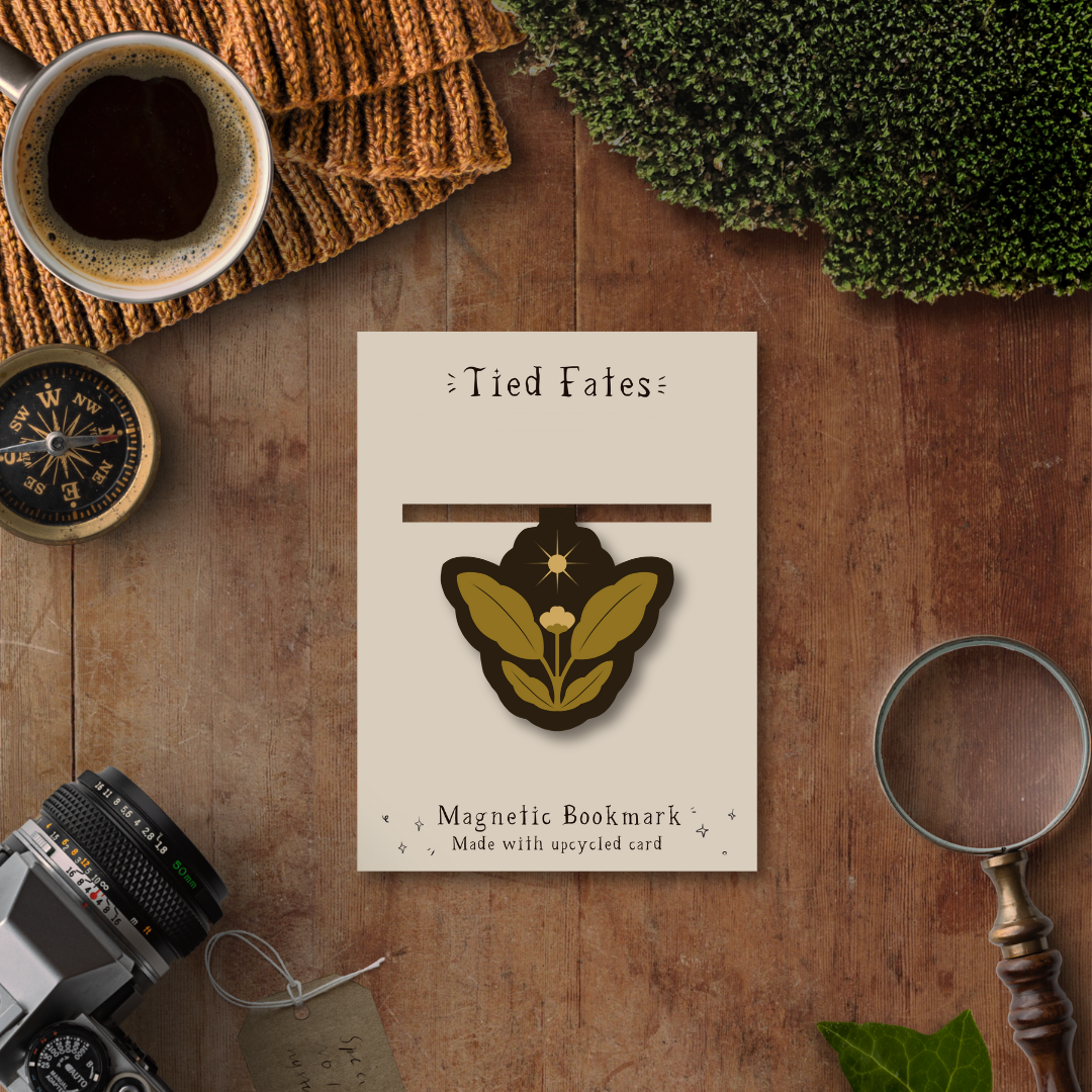 Green Witch Magnetic Bookmark