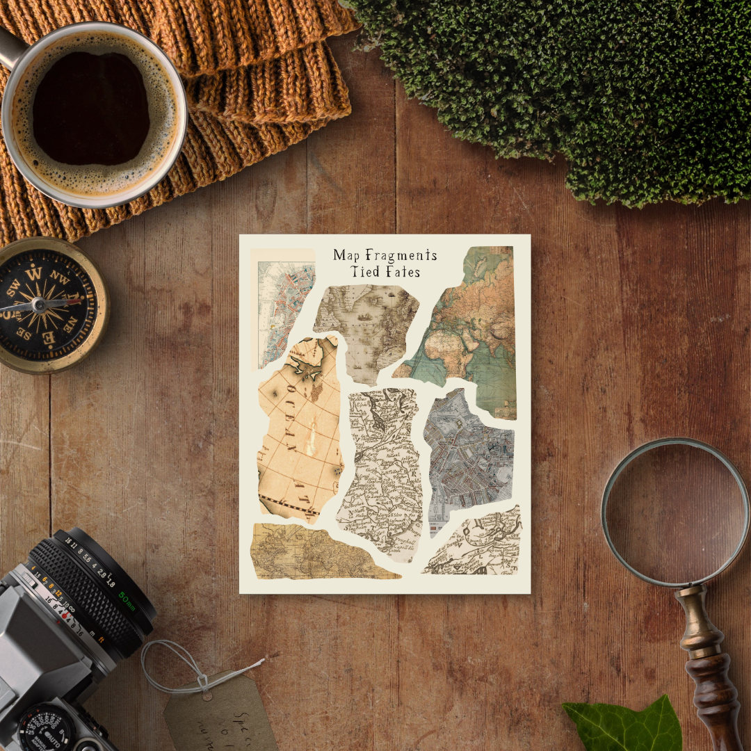 Map Fragments Sticker Sheet